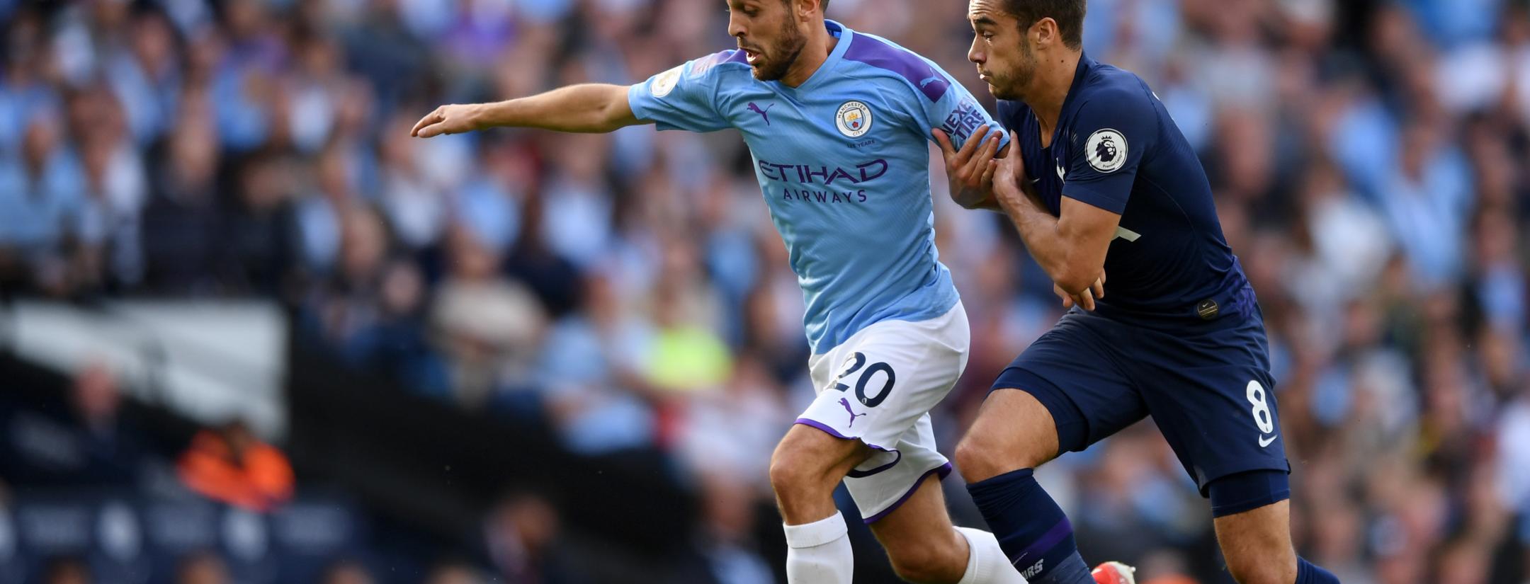 Bernardo Silva Skill vs Tottenham