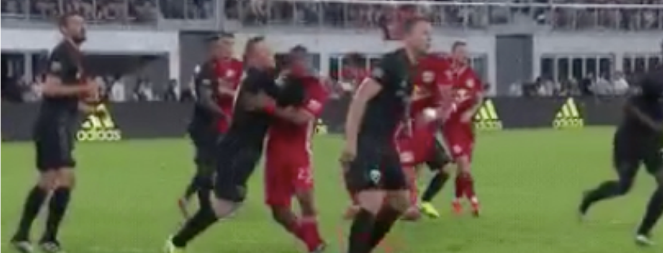 Wayne Rooney red card vs NYRB