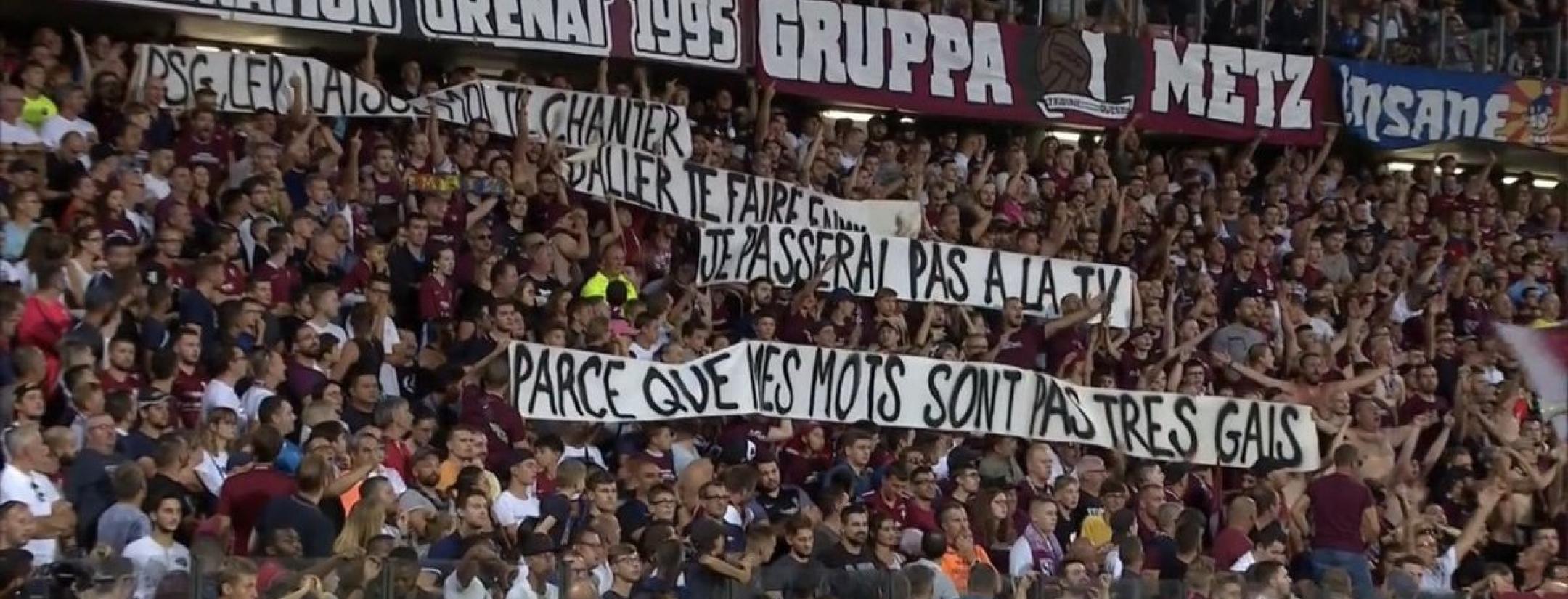 PSG-Metz Banner