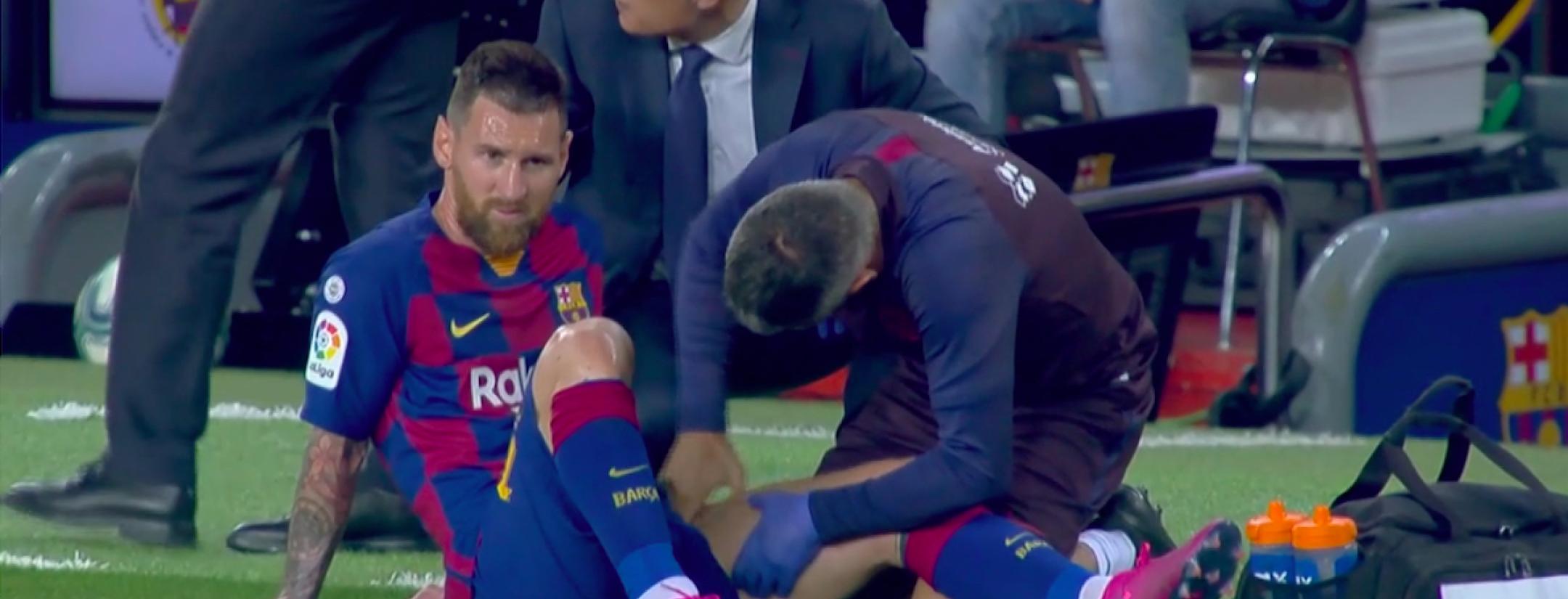 Latest Lionel Messi injury