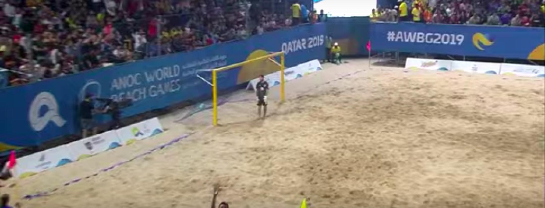 Brazil beach soccer