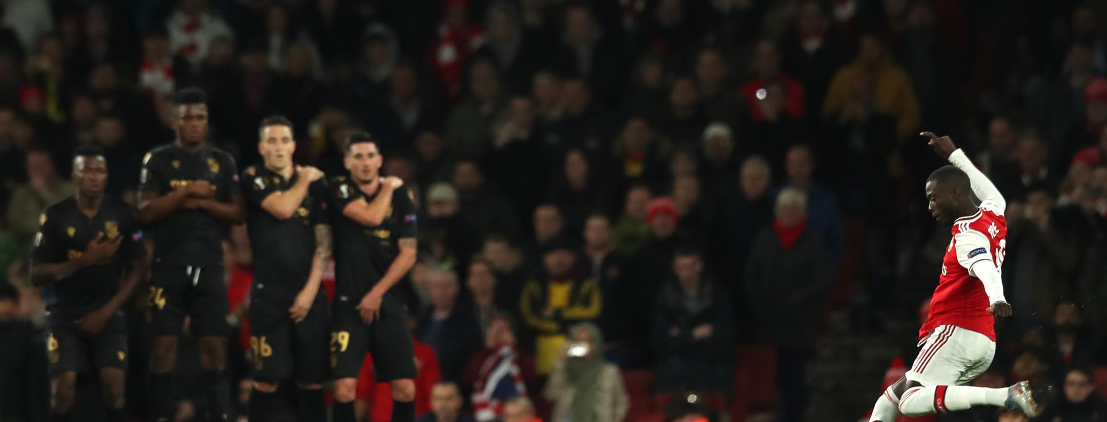 Nicolas Pepe Free Kick Goals Highlights