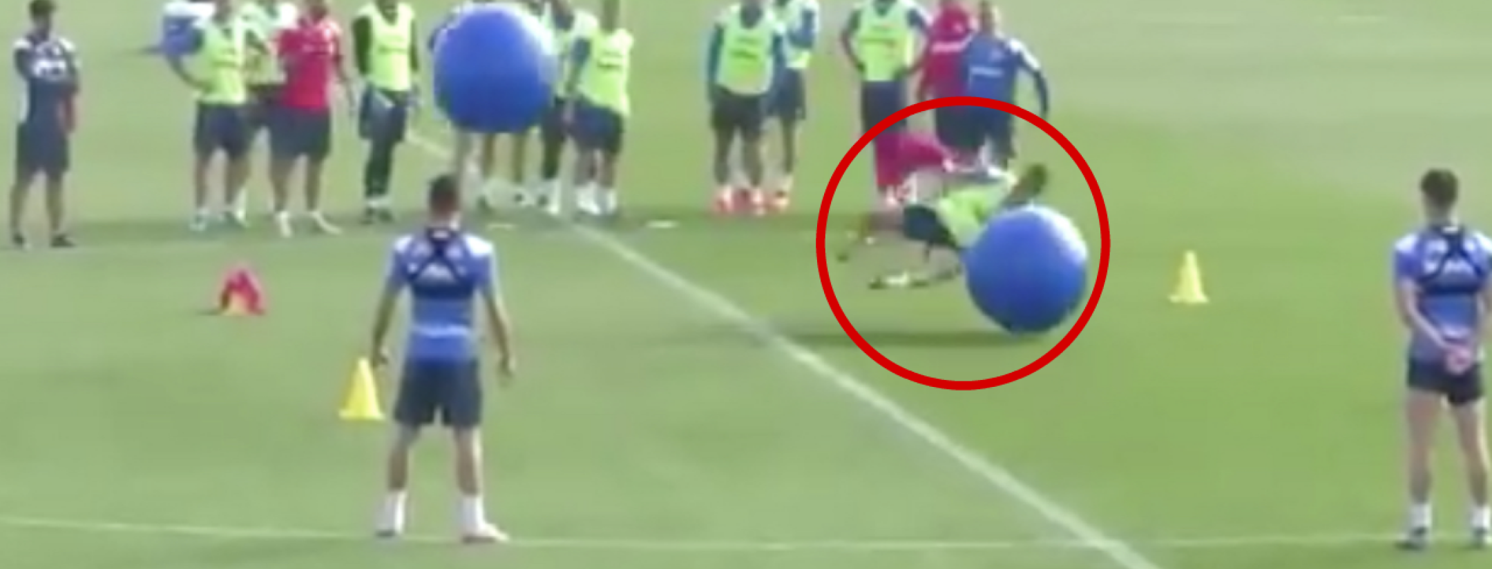 Leganes training drill