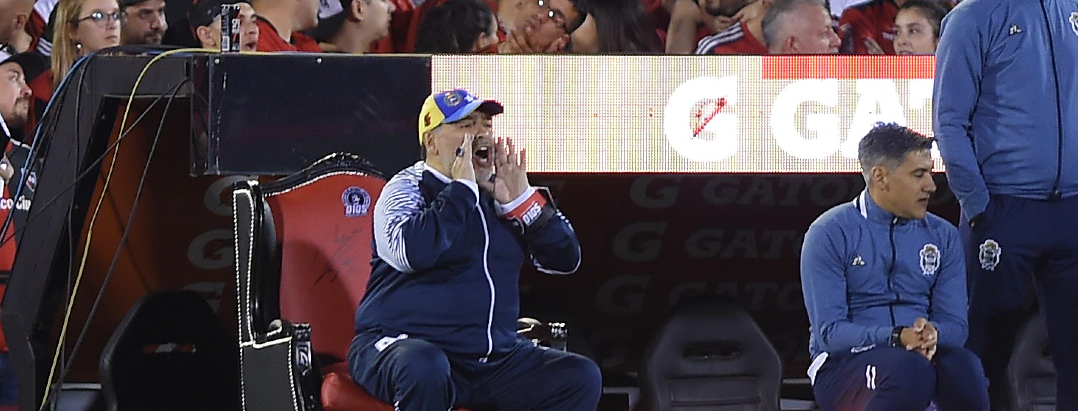 Diego Maradona Quits Gimnasia La Plata