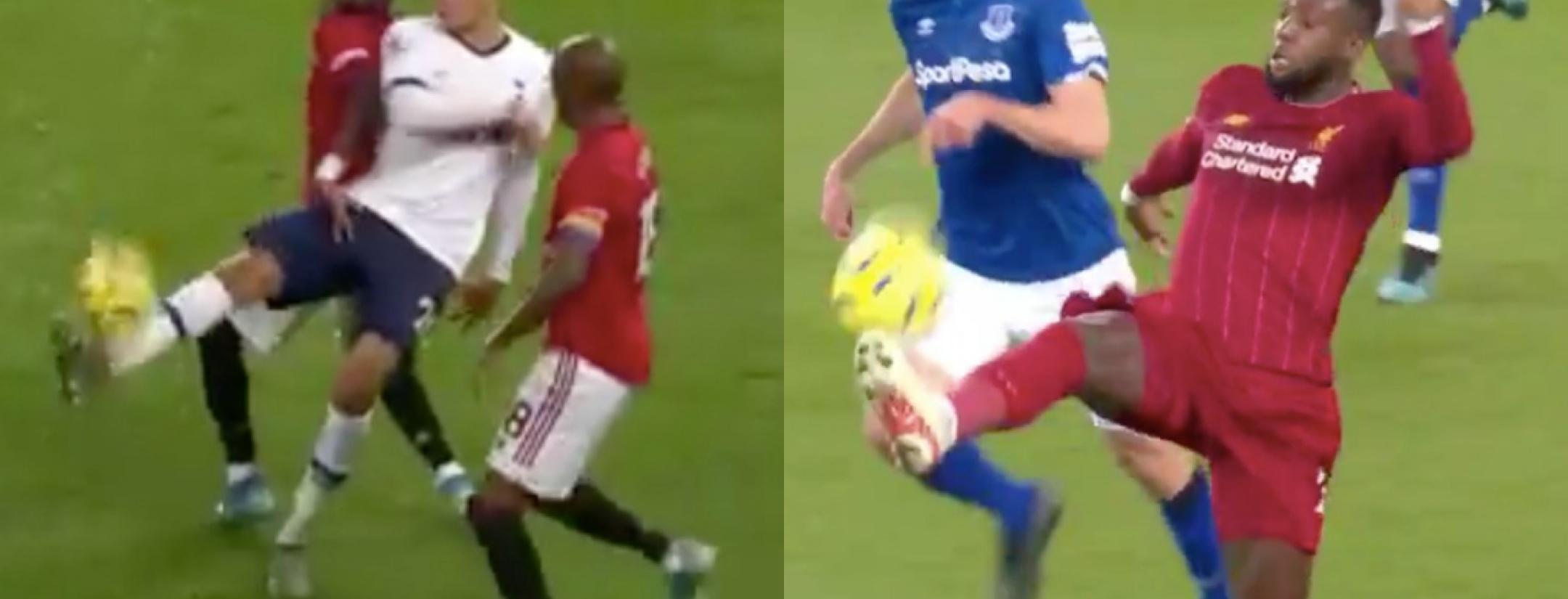 Dele Alli first touch vs Man United