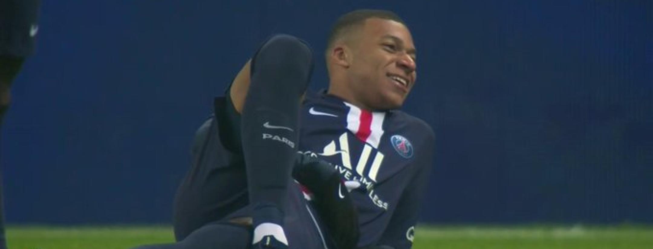 Kylian Mbappe Backheel Goal vs Nantes