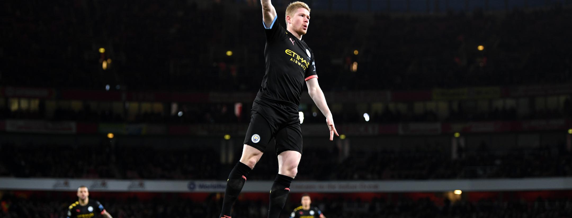 Kevin De Bruyne vs Arsenal