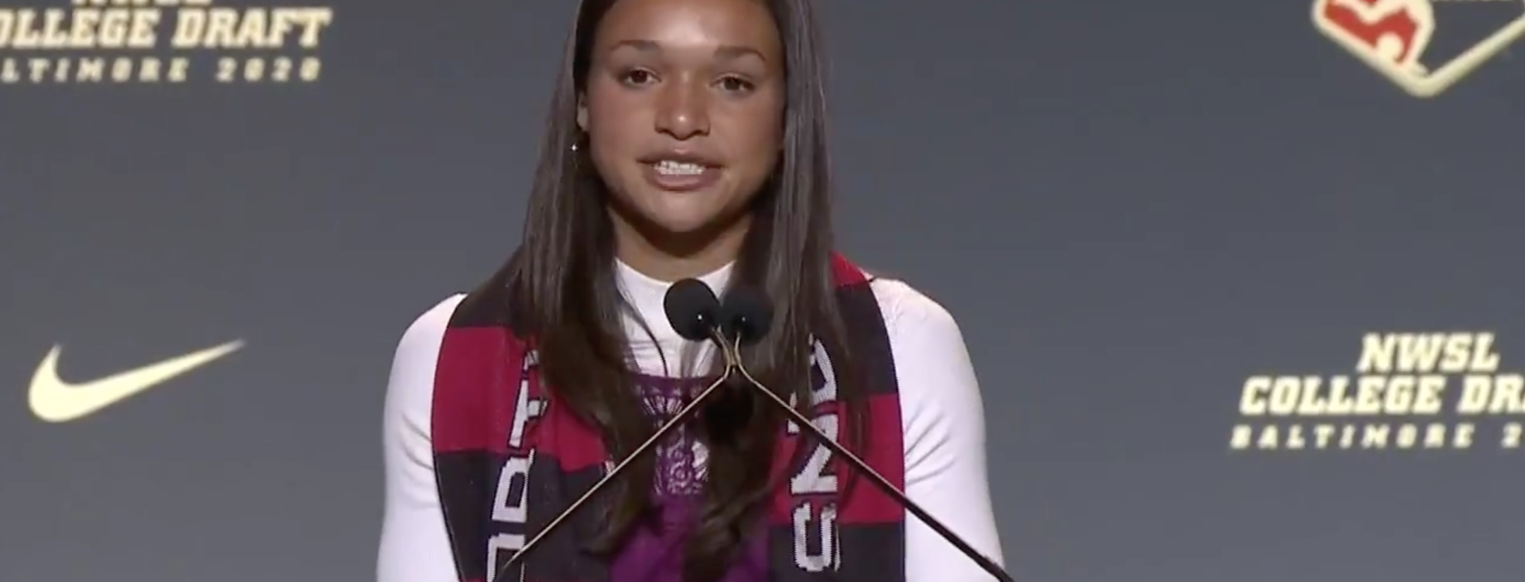 NWSL Draft 2020 Sophia Smith