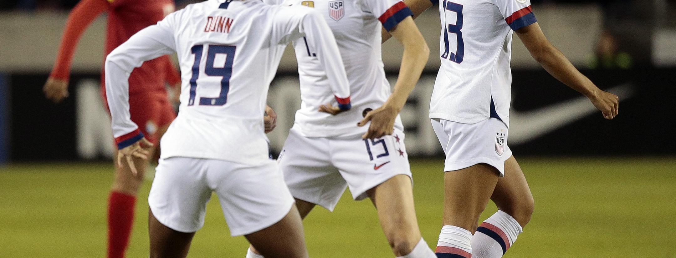 USWNT vs Panama Highlights Olympic Qualifying