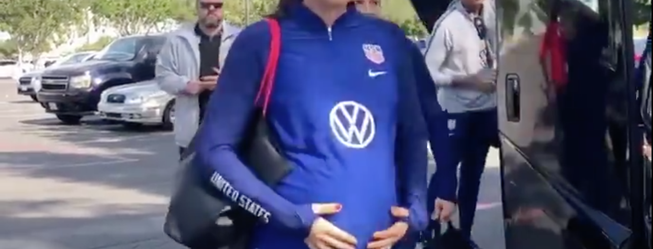 Alex Morgan Training Pregnant