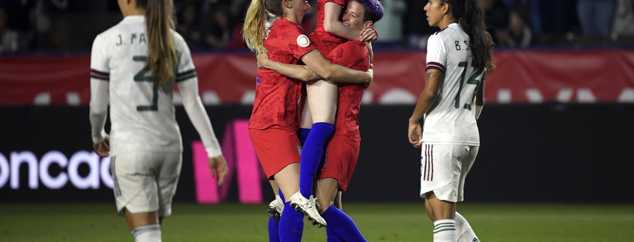 USWNT vs Mexico Highlights