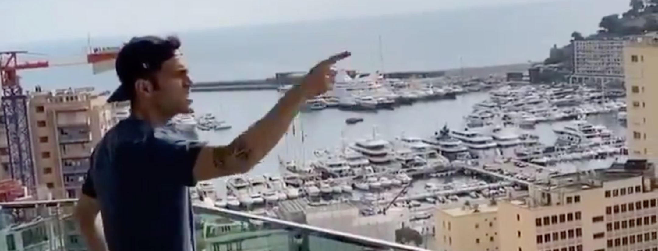 What are footballers doing