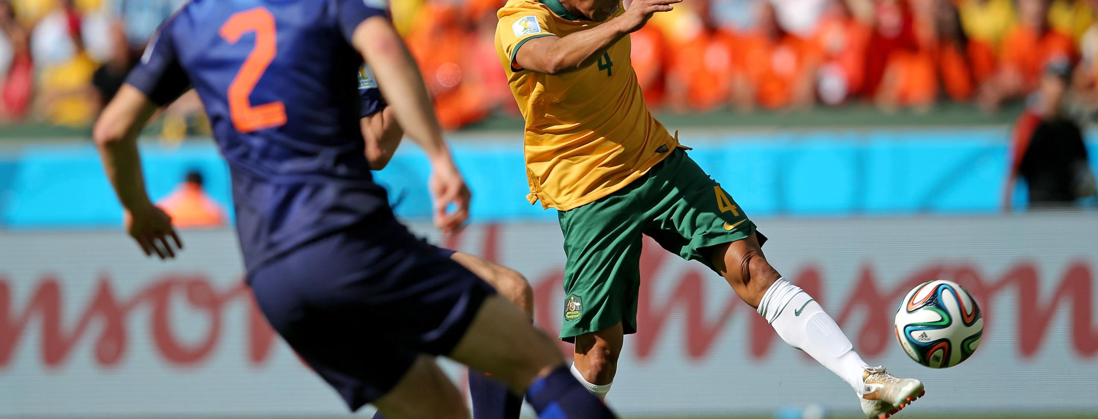 Tim Cahill 2014 World Cup Goal vs Netherlands