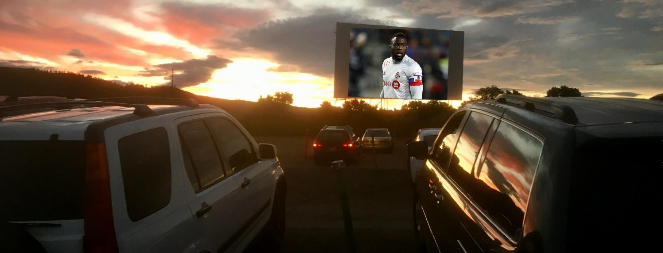 Drive-in movie theaters