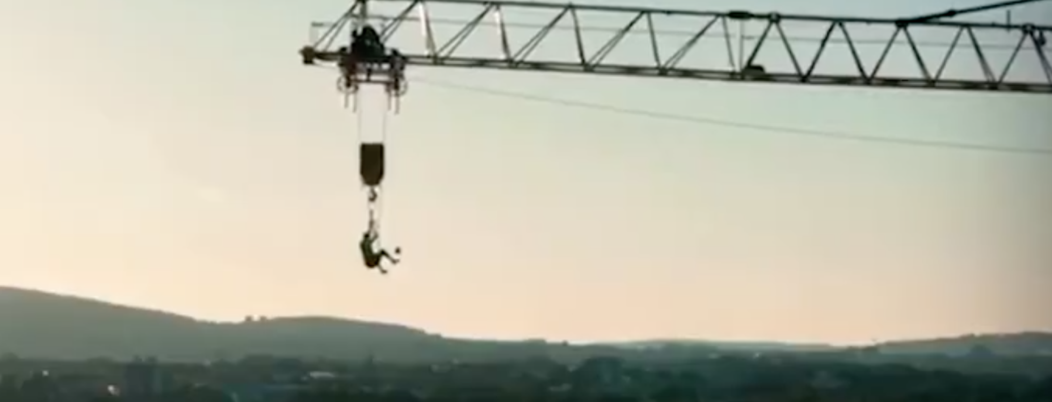 Freestyle From A Crane