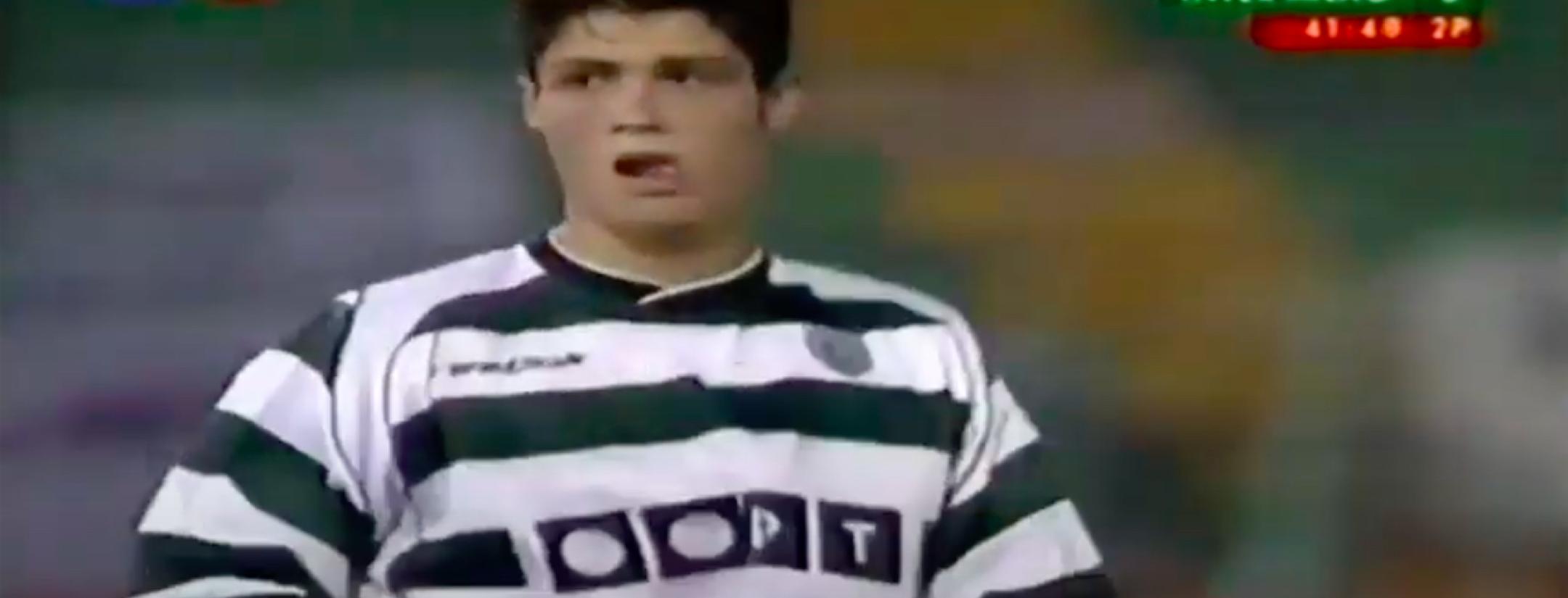 Cristiano Ronaldo Sporting debut