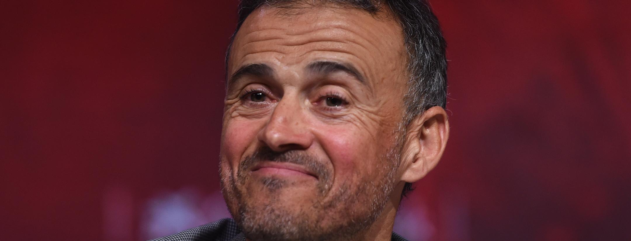 Spain coach Luis Enrique