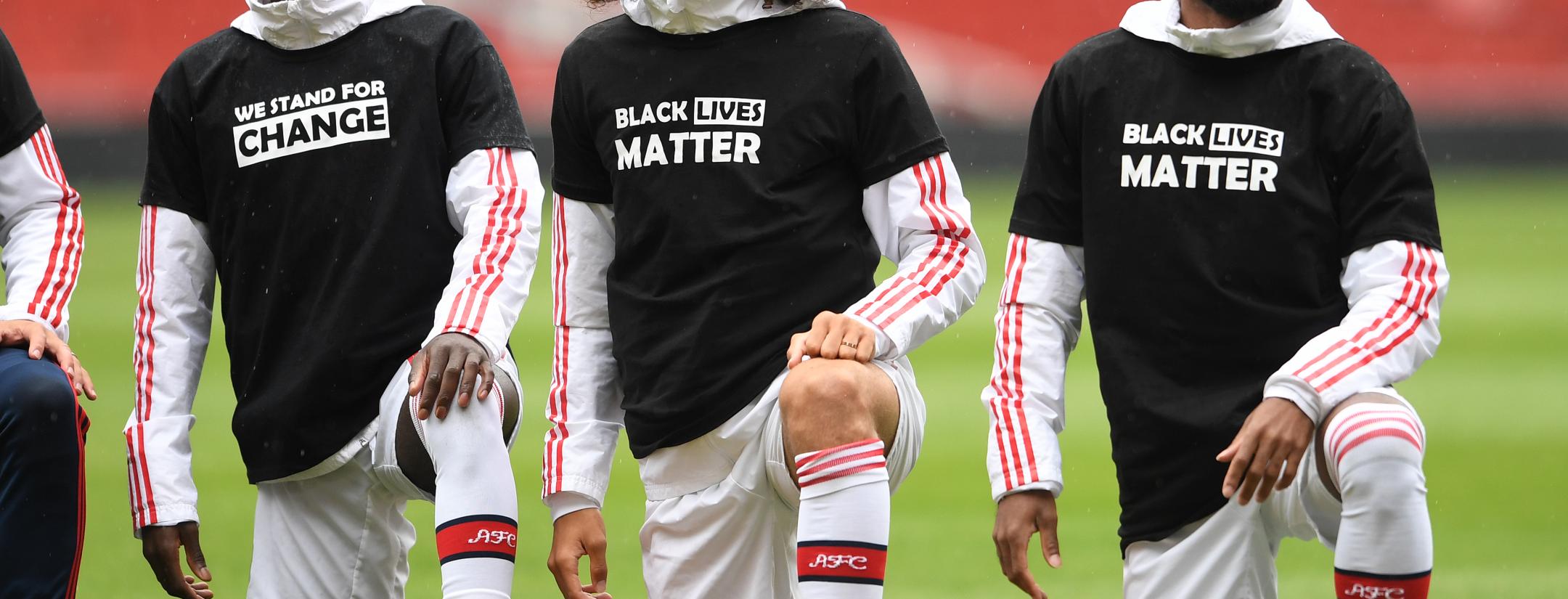 Premier League jersey names Black Lives Matter