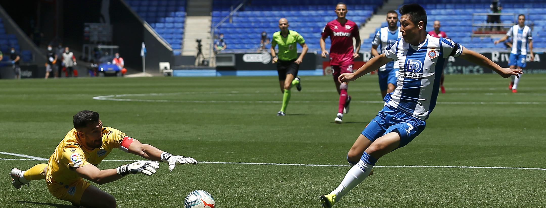 Wu Lei Goal vs Alaves