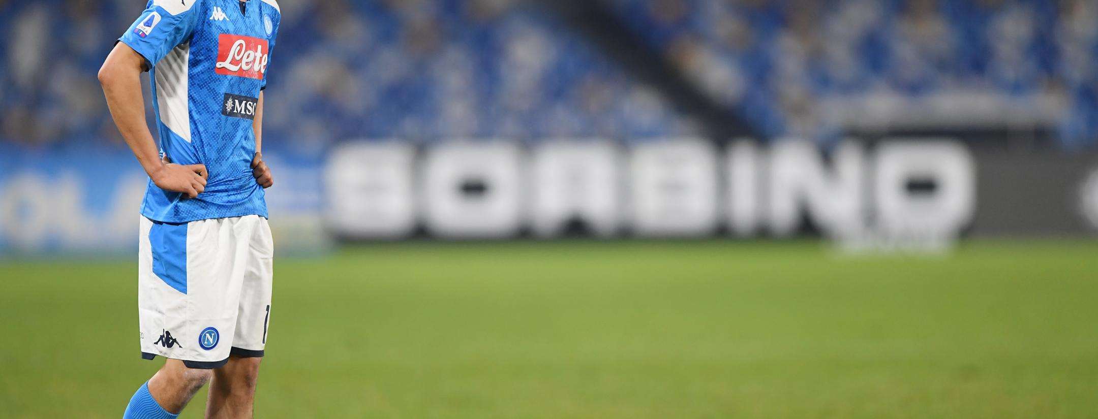 Chucky Lozano Napoli Training