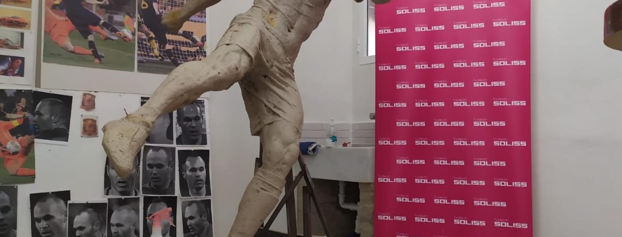 Andres Iniesta Statue