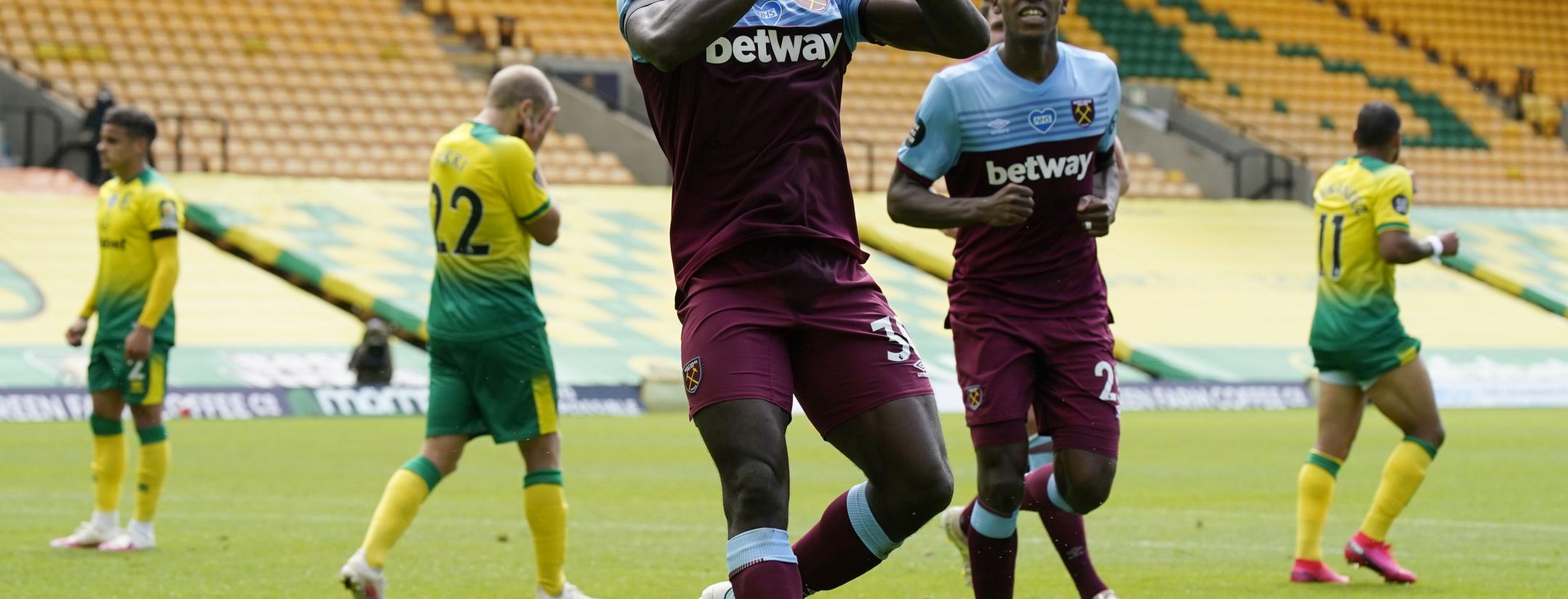 Michail Antonio Goals vs Norwich City