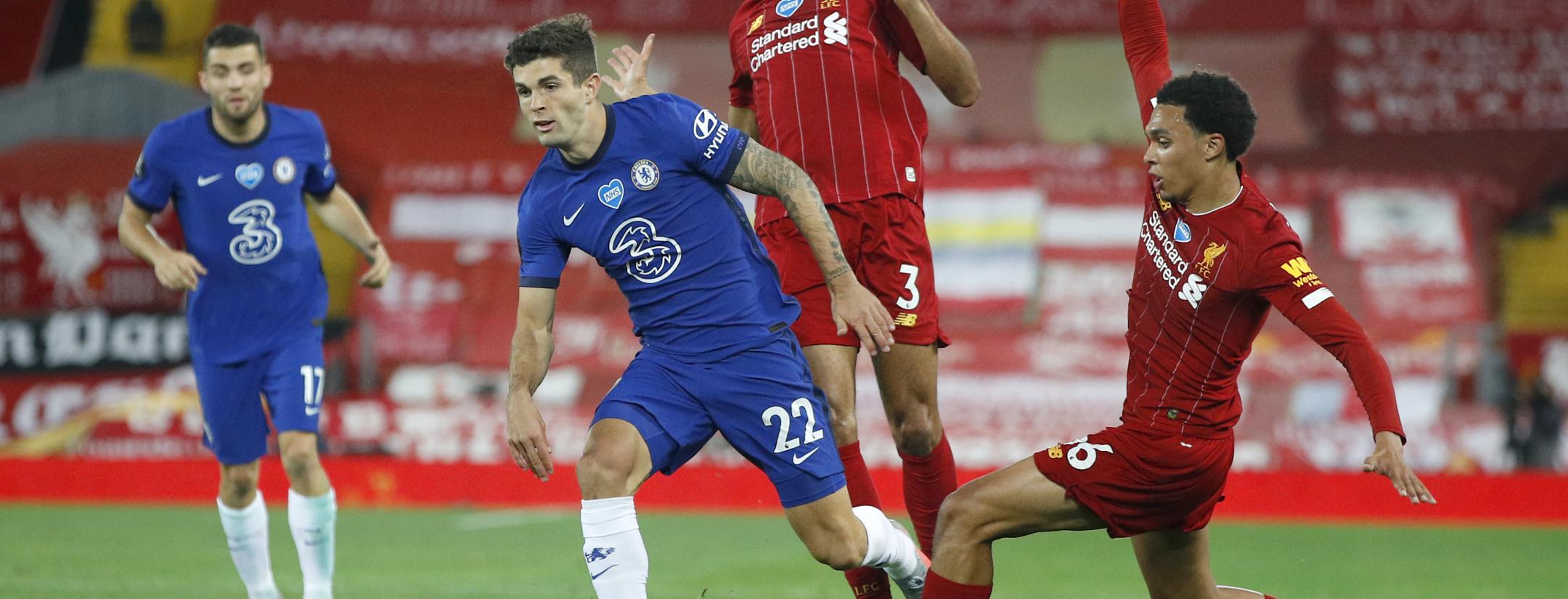 Christian Pulisic vs Liverpool