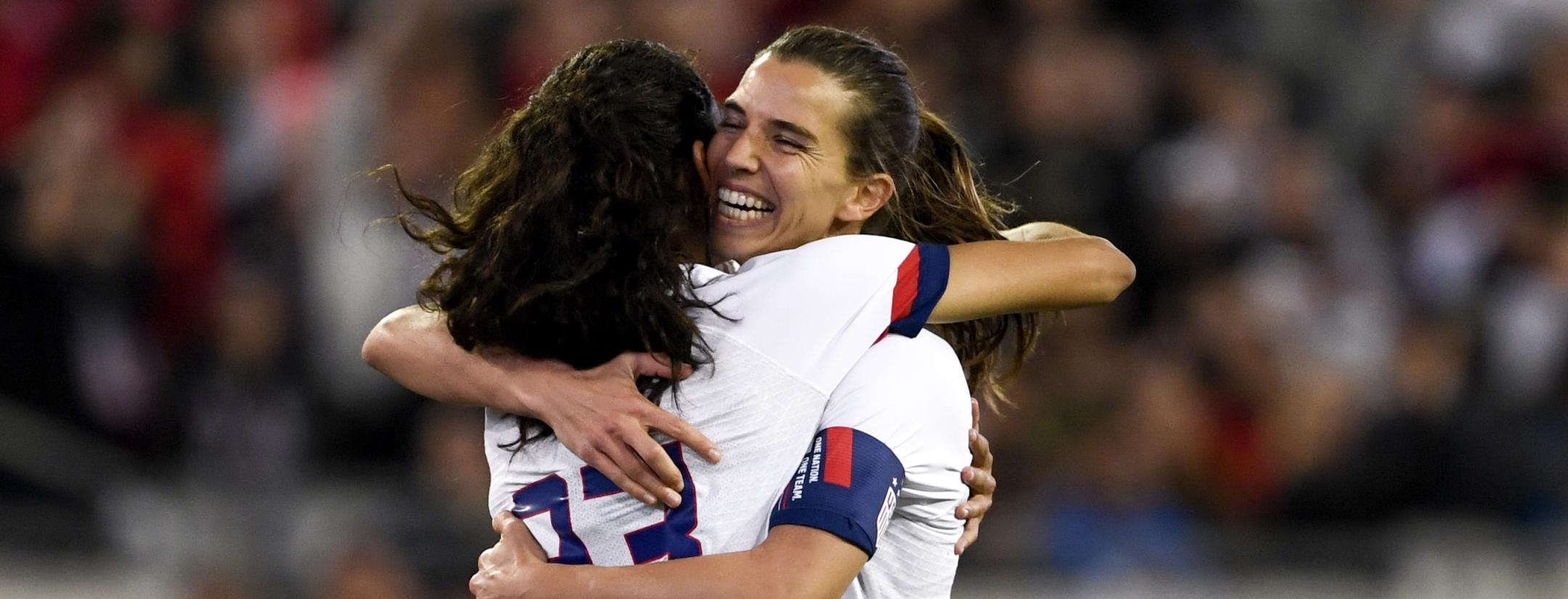 Christen Press Tobin Heath