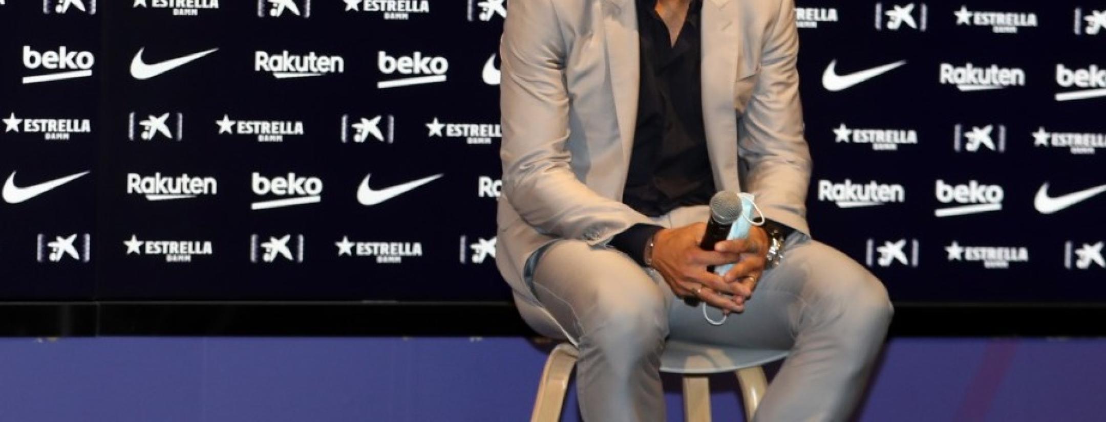 Luis Suarez Says Goodbye