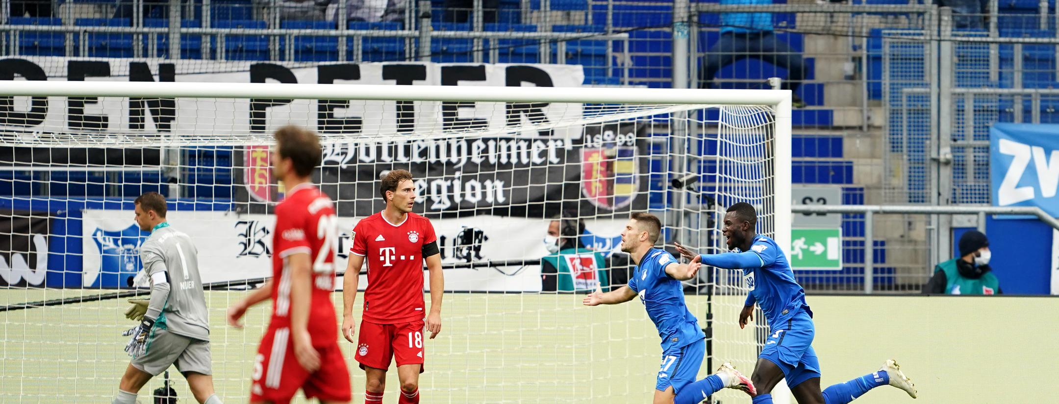 Bayern Unbeaten Streak Snapped