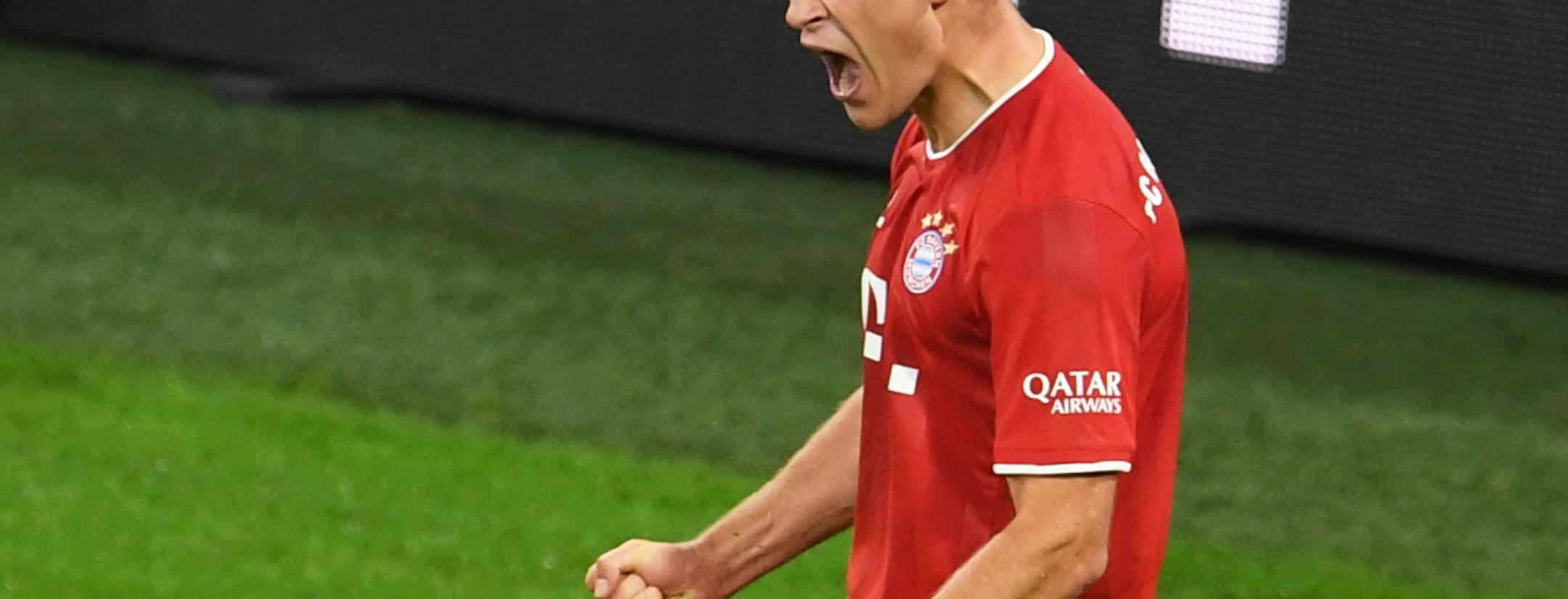 Joshua Kimmich Goal vs BVB German Supercup