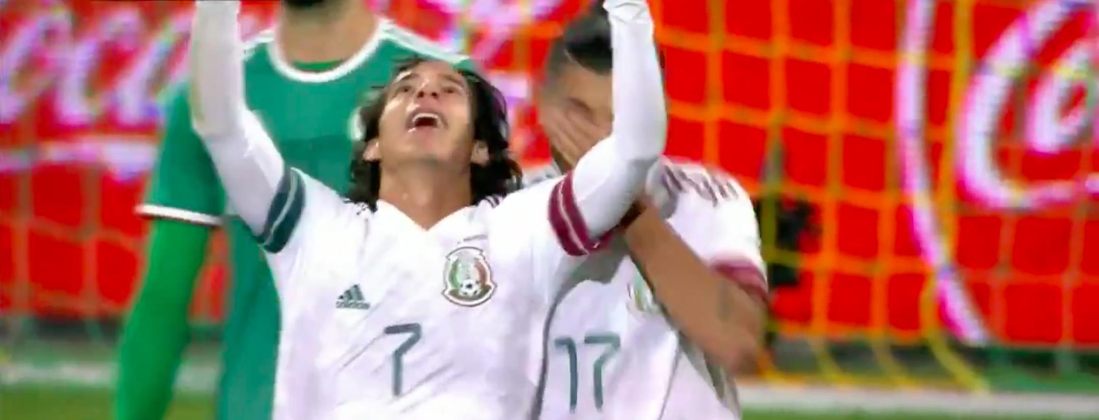 Diego Lainez goal vs Algeria