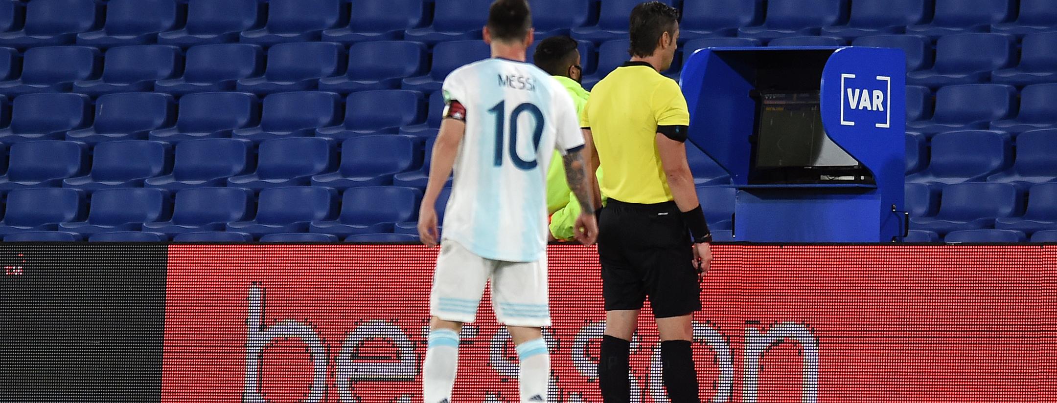 Messi Goal vs Paraguay VAR