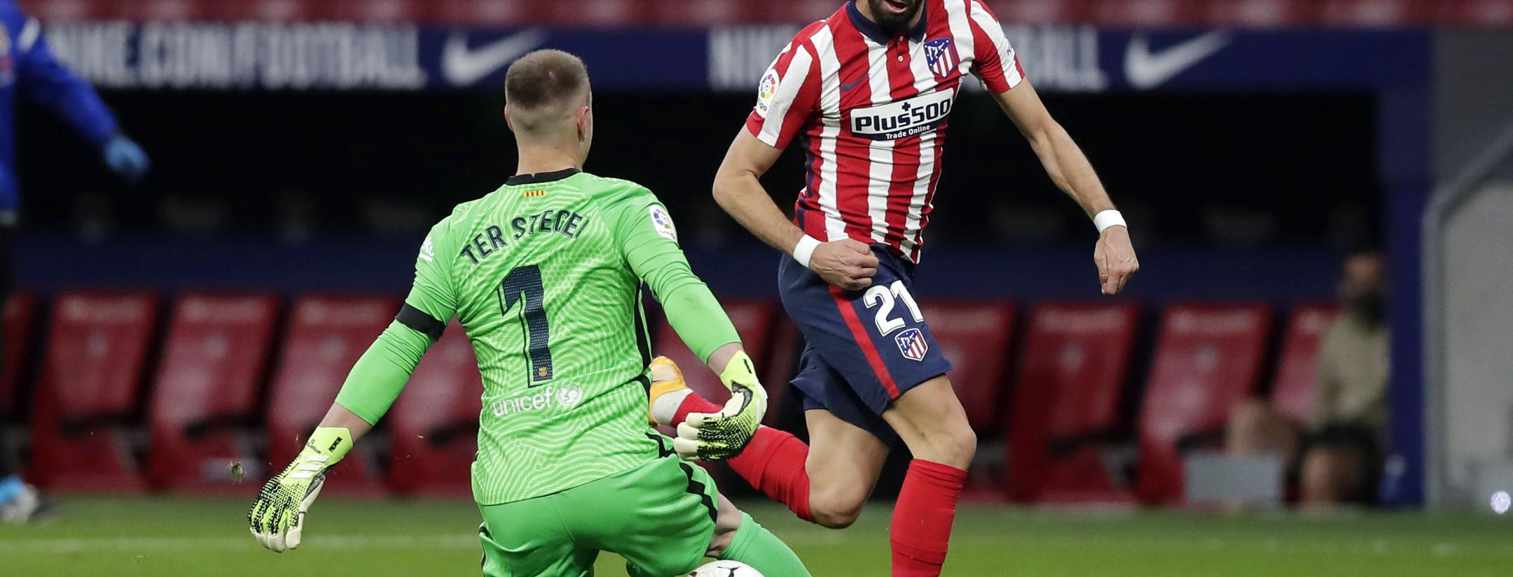 Carrasco Goal vs Barcelona