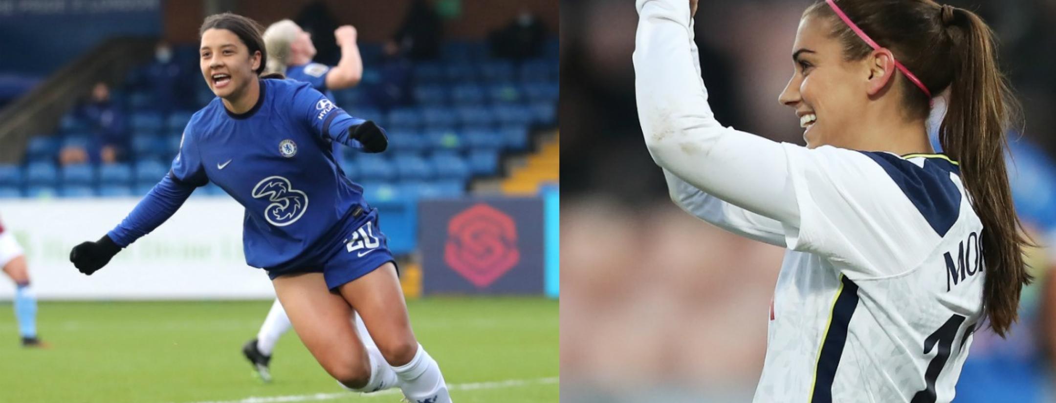 Alex Morgan first Spurs goal