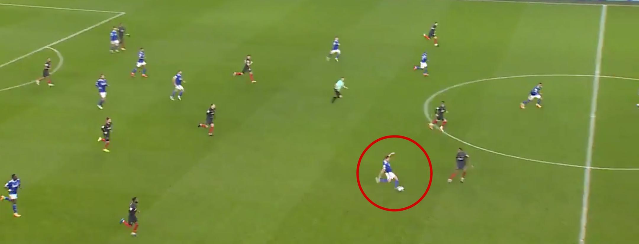 Cardiff City Will Vaulks Goal From His Own Half vs Brentford