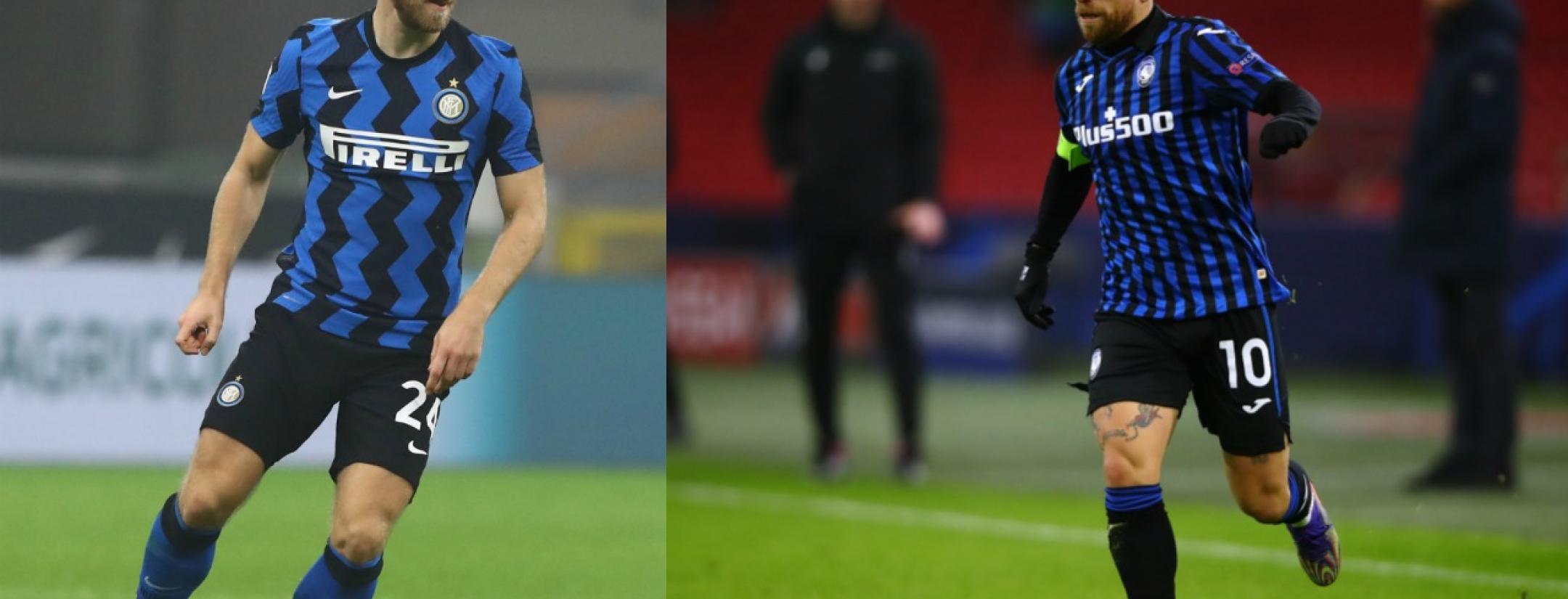 Christian Eriksen and Papu Gomez