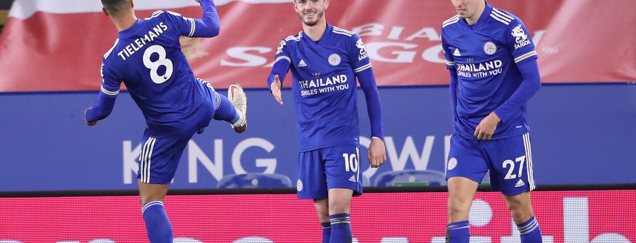 James Maddison Celebration vs Southampton