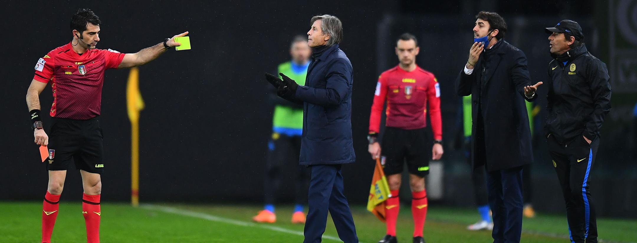 Antonio Conte Red Card