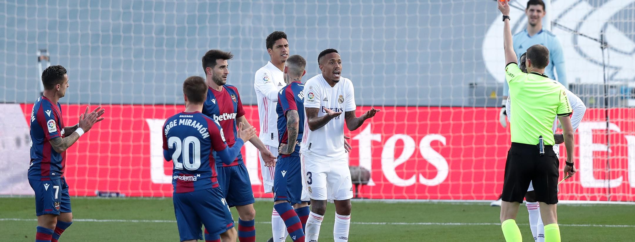 Éder Militão Red Card vs Levante