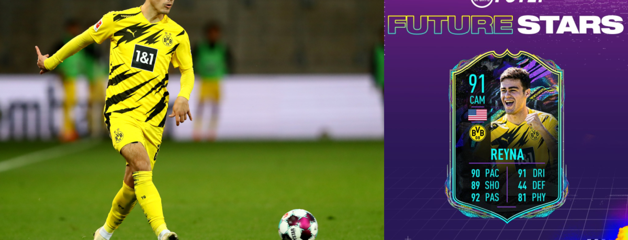 Gio Reyna FIFA Rating