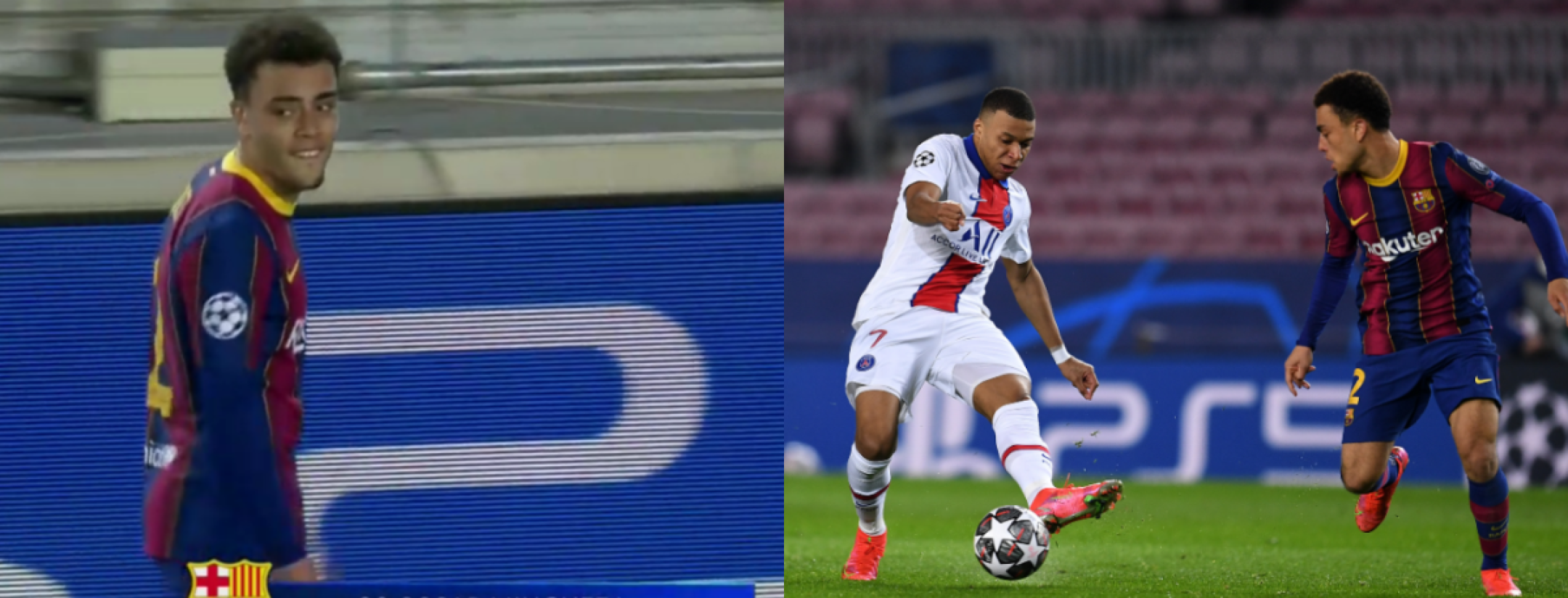 Sergiño Dest vs Mbappé