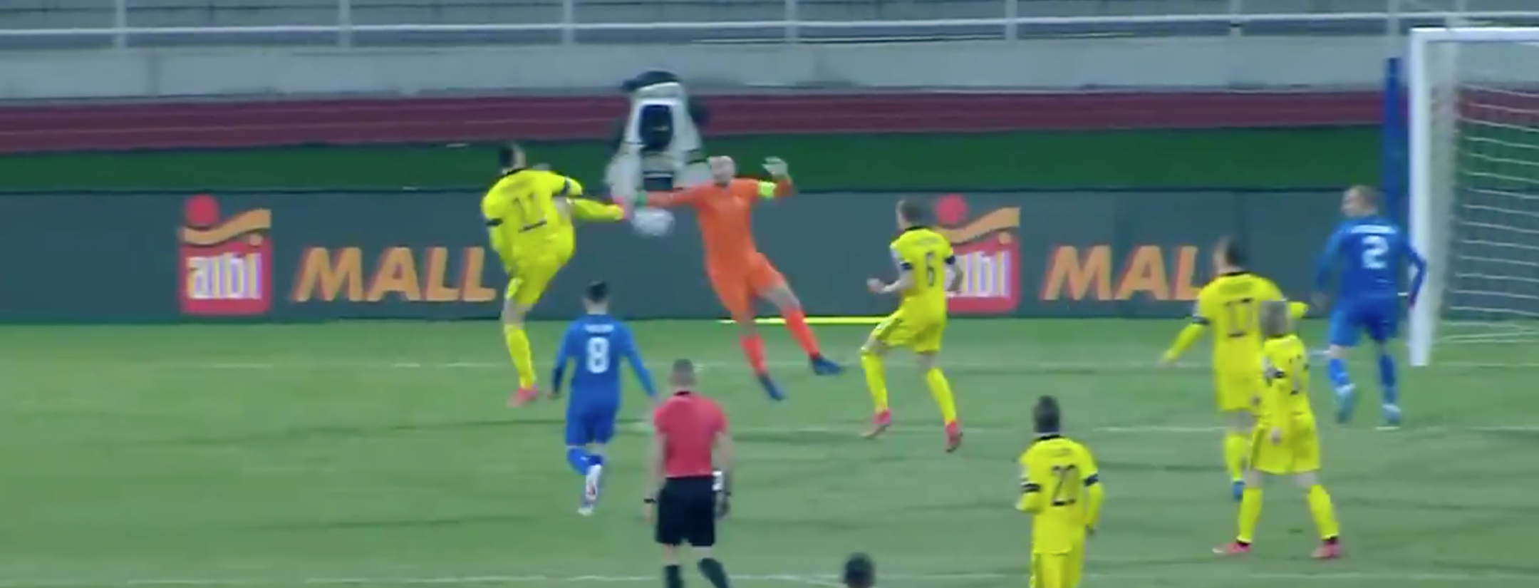 Zlatan Assist vs Kosovo