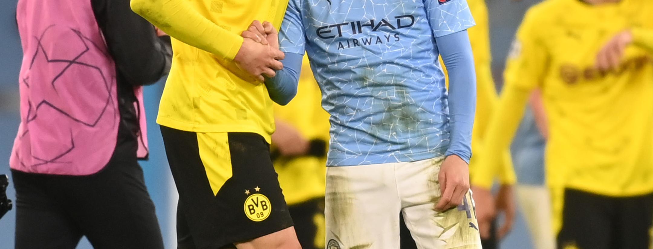 Man City vs Dortmund First Leg Highlights
