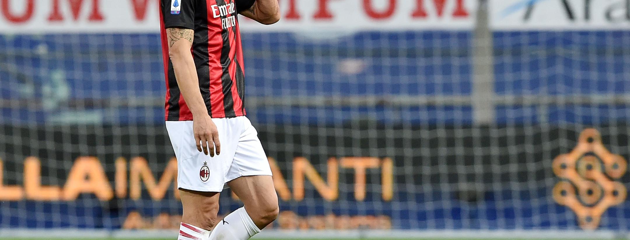 Zlatan Red Card vs Parma