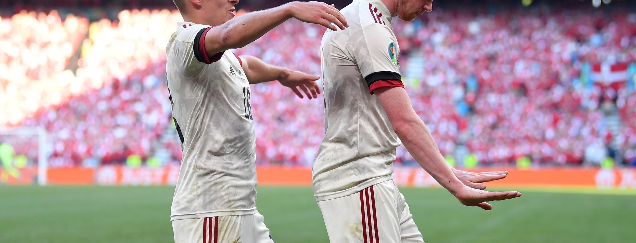 Kevin de Bruyne Goal vs Denmark