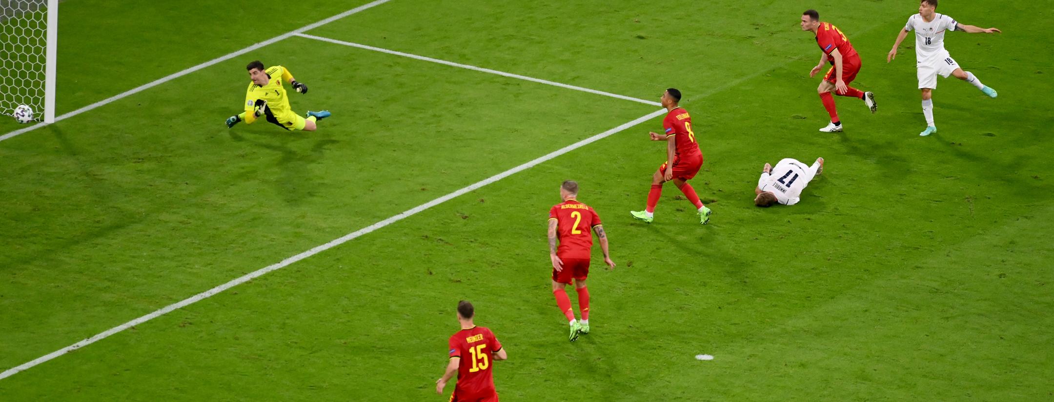 Nicolò Barella Goal vs Belgium