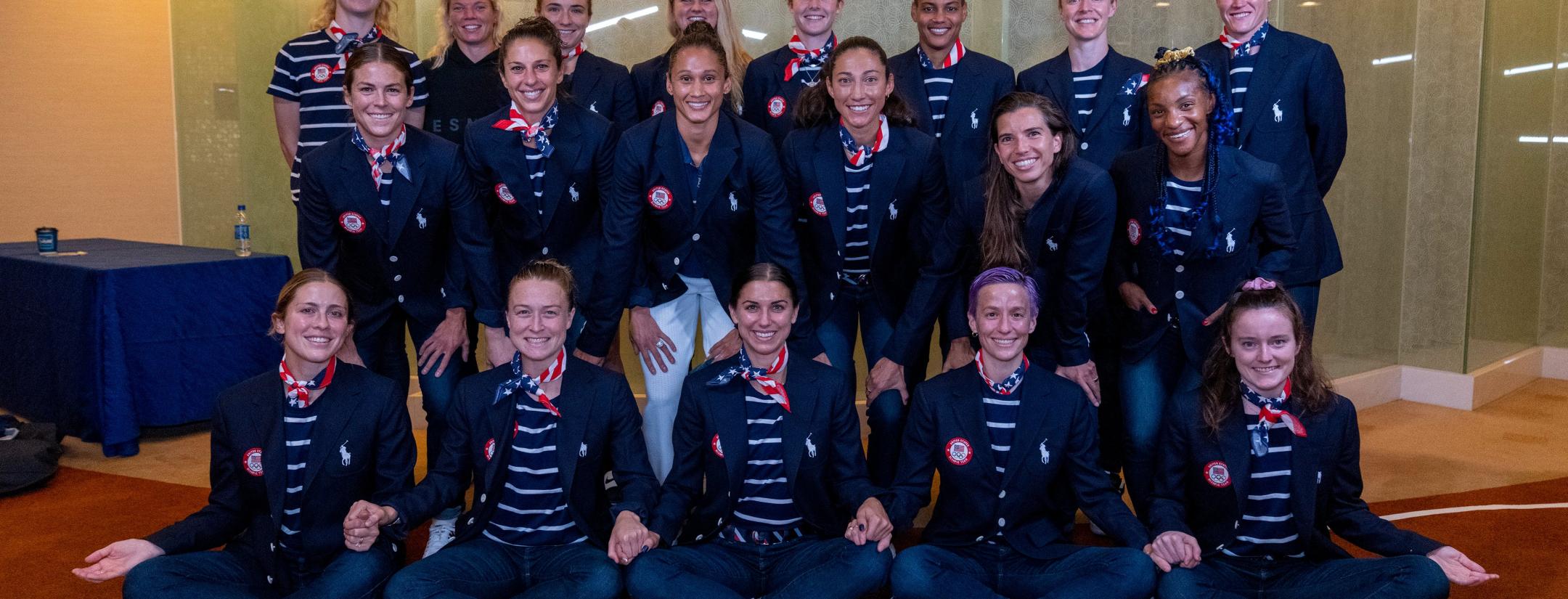 USWNT Opening Ceremony Tokyo 2020 Olympics