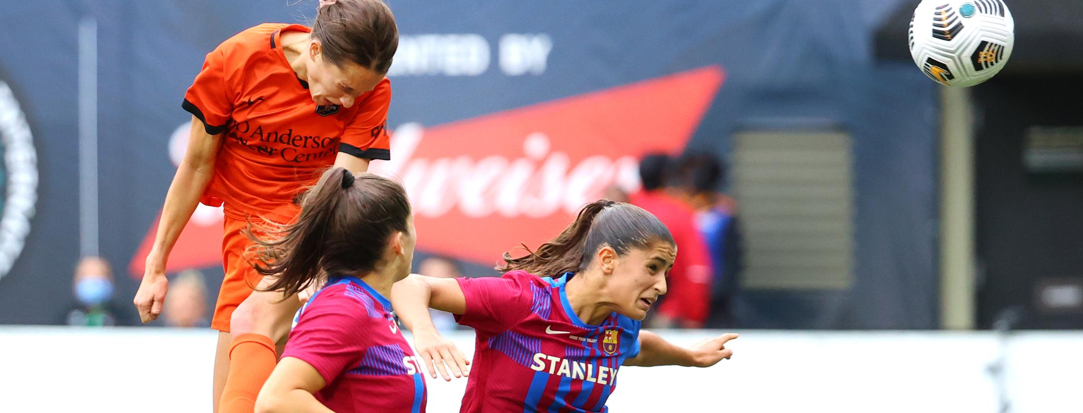 Houston Dash vs Barcelona Highlights