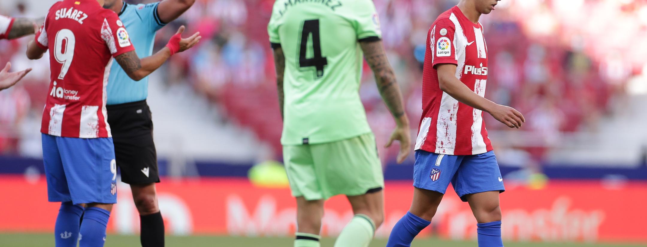João Félix Red Card vs Athletic Bilbao